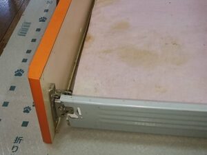 神奈川のキッチン取付け隊　引き出しメンテナンス　施工前